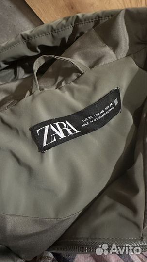 Пуховик короткий женский Zara