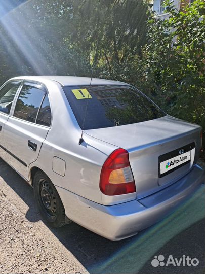 Hyundai Accent 1.5 МТ, 2007, 280 310 км