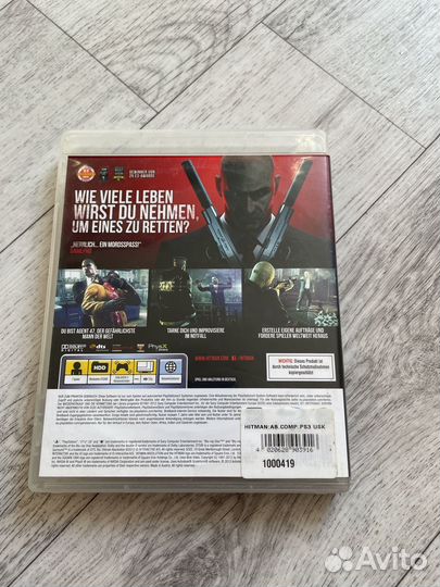 Hitman absolution ps3 игры PS3