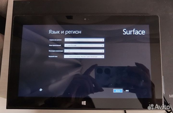 Планшет microsoft surface rt