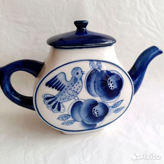Чайник заварочный Гжель СССР