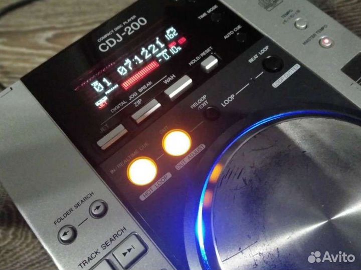 Pioneer cdj 200 DJ CD mp3 проигрователь