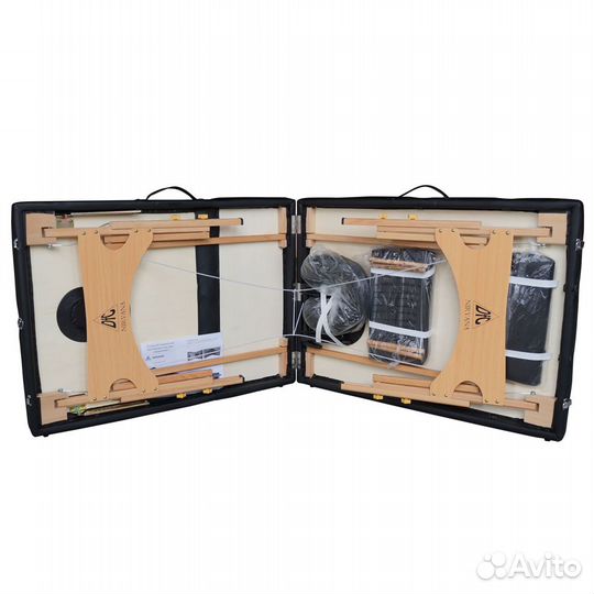 Массажный стол DFC nirvana Relax Pro черный