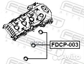 Кольцо уплотнительное свечного колодца fdcp-003