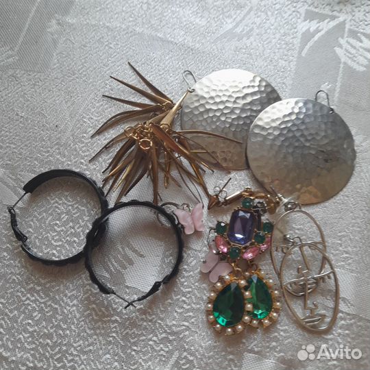 Бижутерия пакетом бу