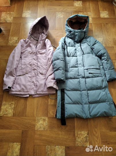 Пальто зима для девочки Kiko р140 куртка дем р146