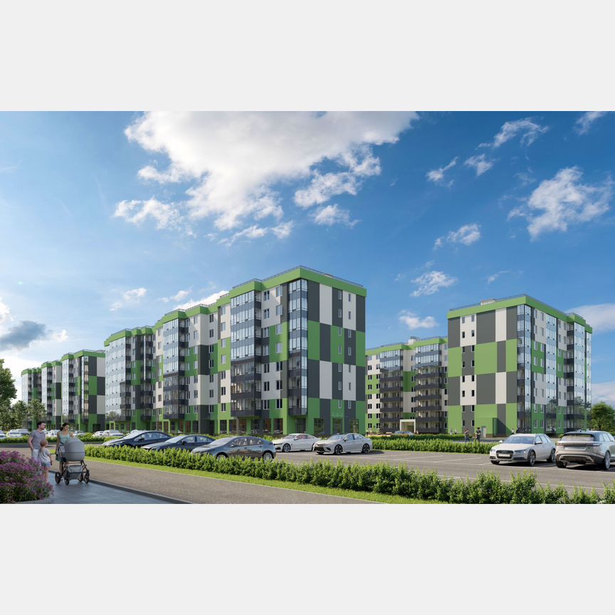 1-к. квартира, 41,3 м², 8/8 эт.