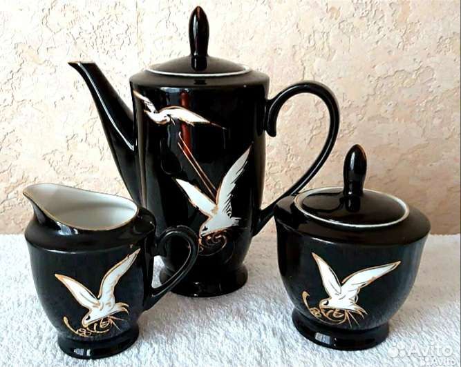 Сервиз кофейный Чайка. Старый Китай