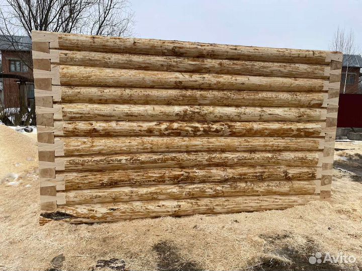 Сруб дом баня