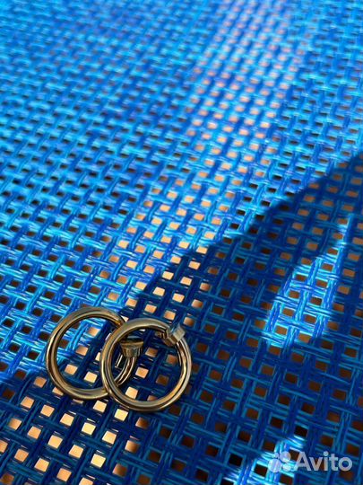 Серьги cartier гвоздь