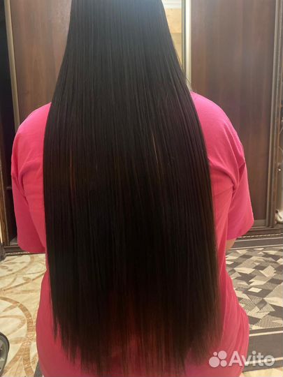 Выпрямления волос и наращивания волос