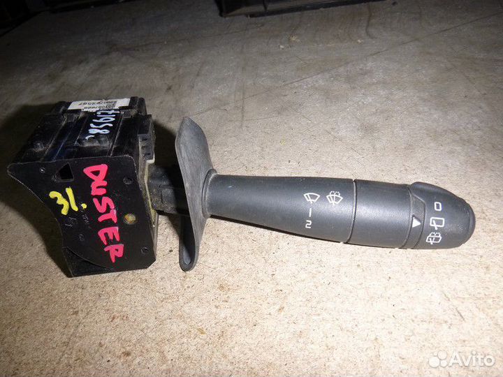 Переключатель стеклоочистителей renault duster 201