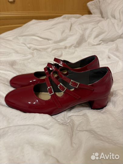 Красные туфли old money coquette