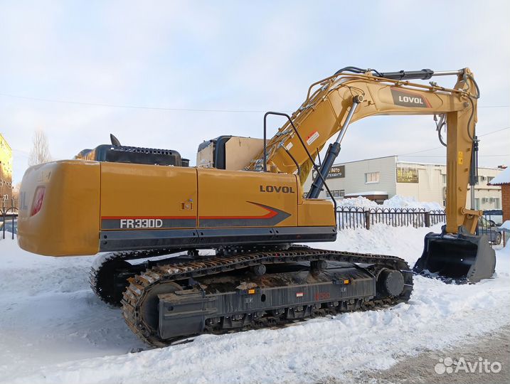 Гусеничный экскаватор Lovol FR330D, 2022
