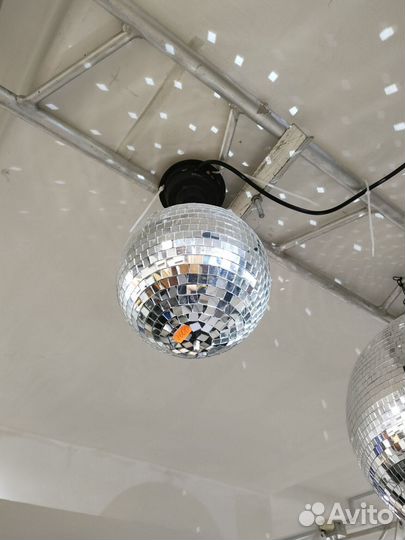 Диско шар Mirror Ball зеркальный