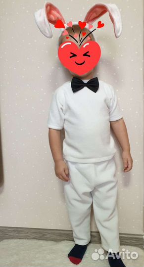 Новогодний костюм зайчик. Костюм зайчика