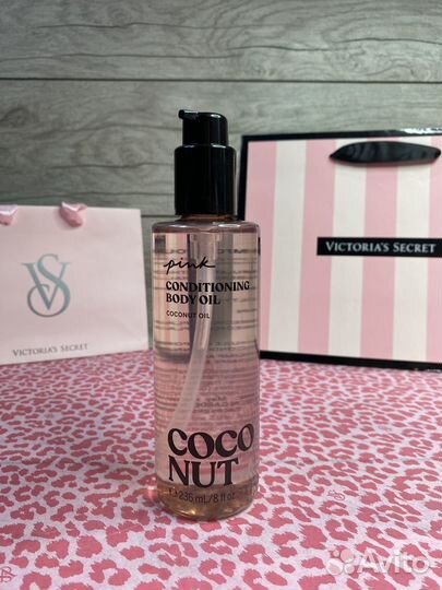 Масло для тела victoria's secret pink coco