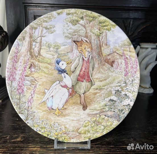 Тарелка Wedgwood серия кролик Питер