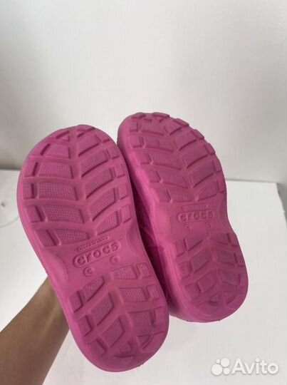 Резиновые сапоги crocs c9