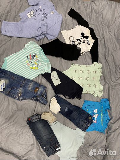 Пакетом Комплекты crockid, disney,hm