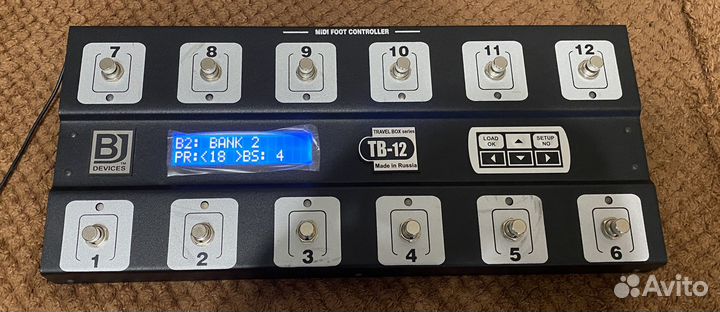 Midi контроллер BJ Devices TB-12,б/п,кабель 5м