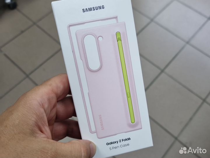 Чехол samsung galaxy z fold 6 s pen case