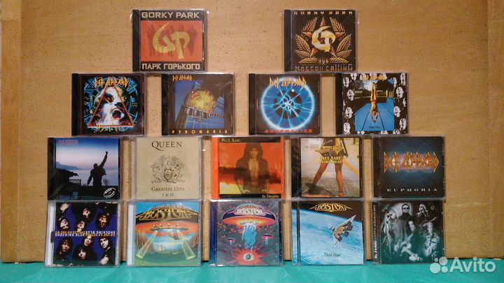 Музыка на CD (Компакт диски). Rock. Часть 2