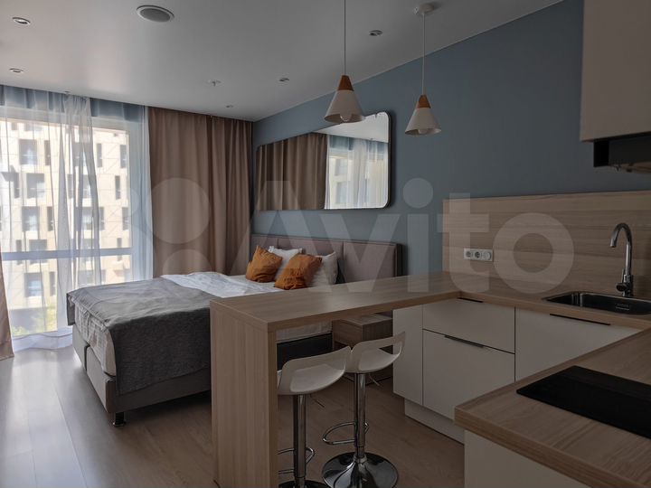 Квартира-студия, 27 м², 4/10 эт.