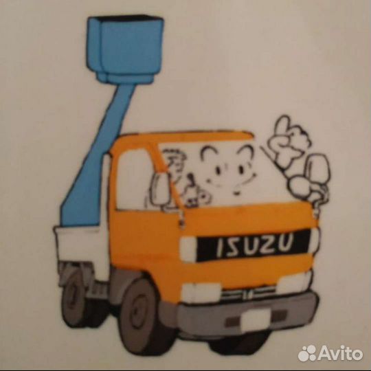 Водитель на автовышку