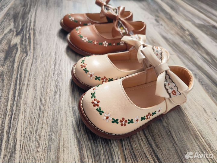 Туфли для девочки в ретро стиле