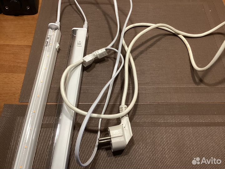 Фитолампа uniel 2шт. 10 ватт