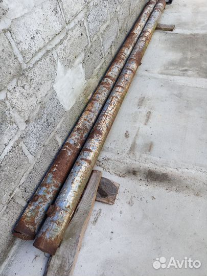 Трубы столбы металлические