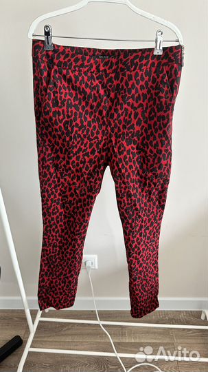 Брюки zara леопард новые