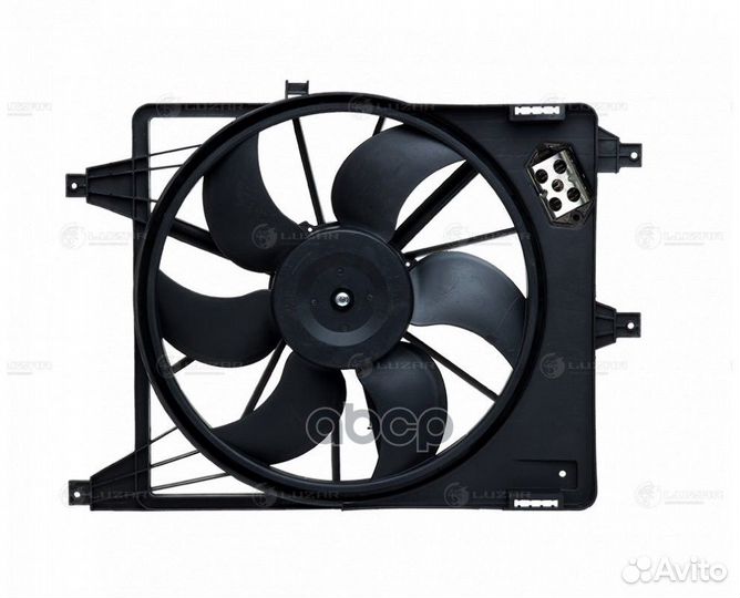 Крыльчатка с эл. мотором renault logan (04) A