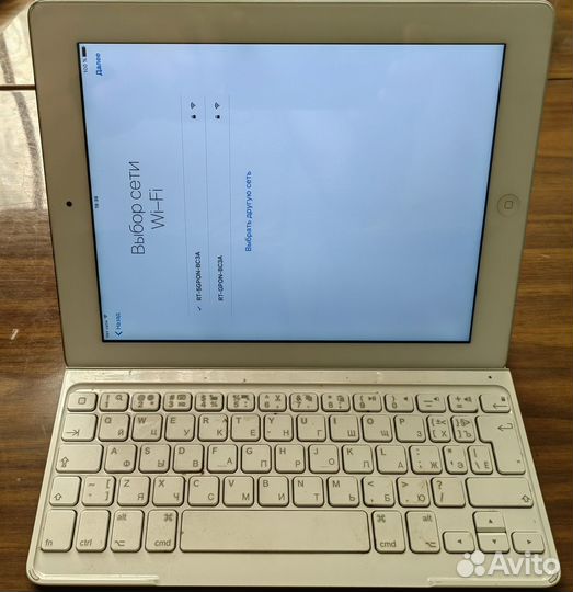Планшет apple iPad 3 с клавиатурой от Logitech