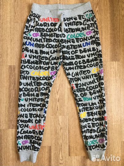 Джогеры для девочки Benetton б/у р. 160
