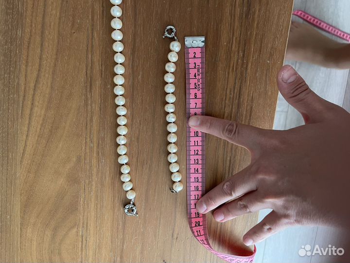 Украшения из натурального жемчуга