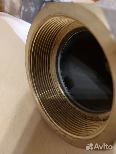 Кран шаровой латунный ду65 (2,5 дюйма)