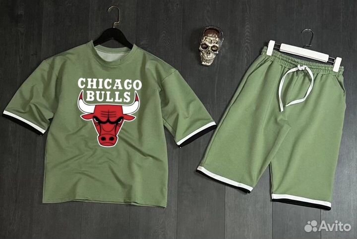 Костюм с шортами мужской Chicago Bulls