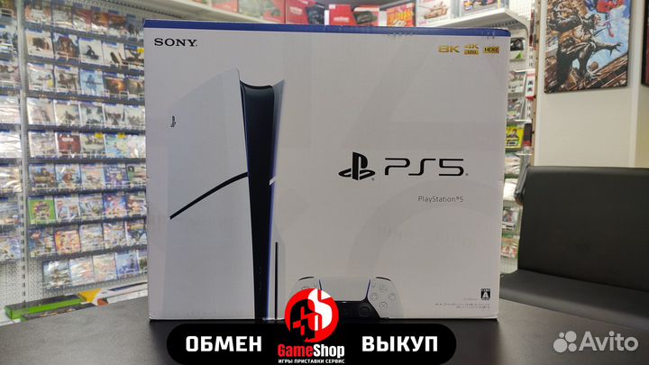 Sony Playstation 5 Slim 1TB с дисководом