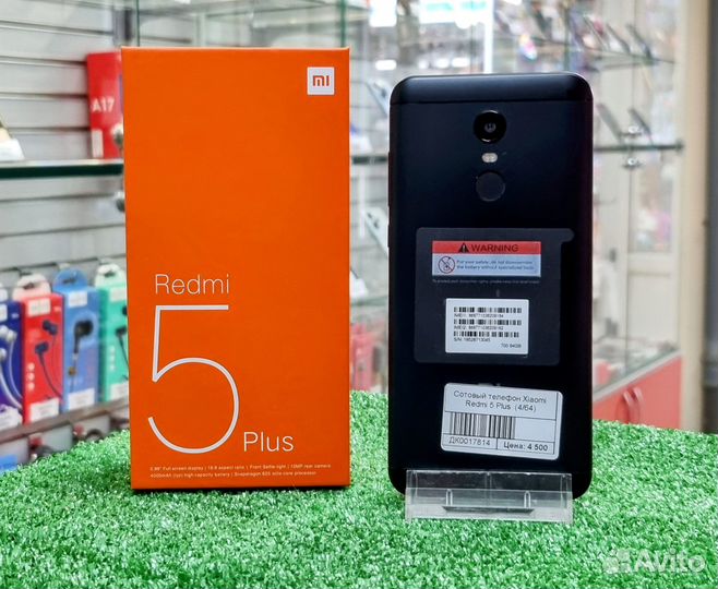 Xiaomi Redmi 5 Plus, 4/64 ГБ