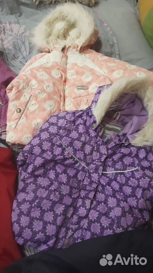 Детская одежда пакетом 86-93 на девочку