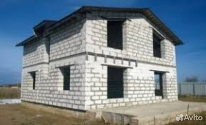 Строительство домов под ключ из газобетонных блоко