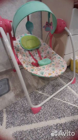 Шезлонг детский babyton