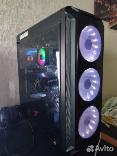 Игровой компьютер ryzen 5, 6ядер