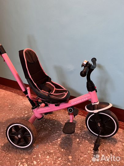 Велосипед kreiss с ручкой