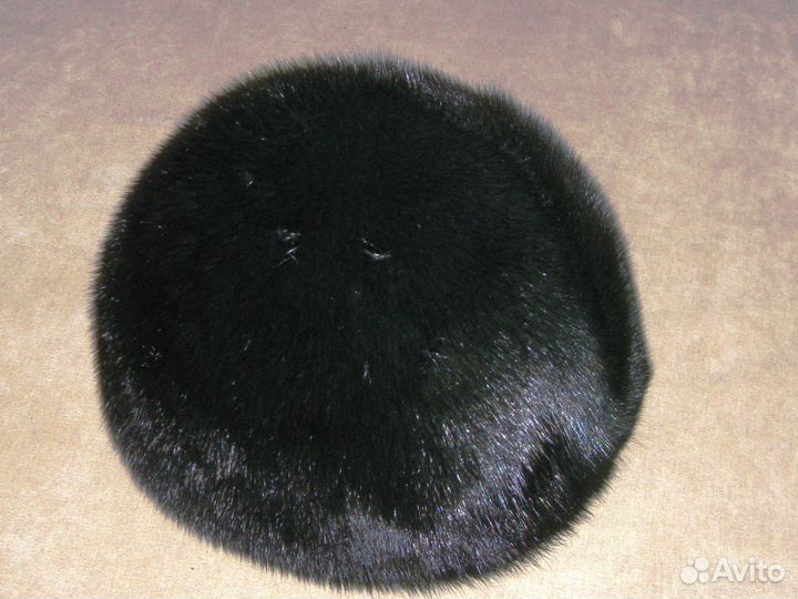 Фабричная норковая шапка р.56-57