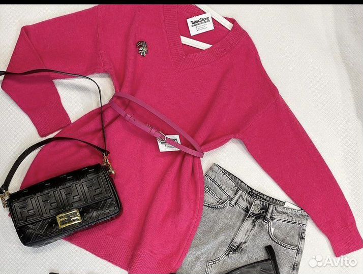 Удлиненный свитер