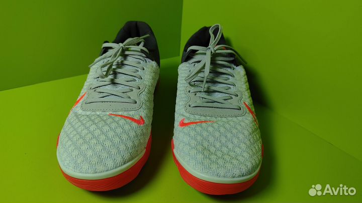 Футзалки nike gato grey elite