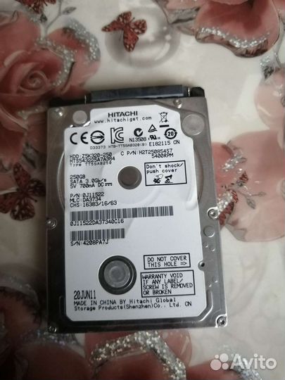 Жесткий диск для ноутбука